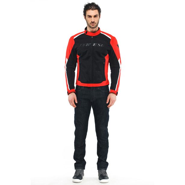 GIACCA ESTIVA DAINESE HYDRAFLUX 2 ROSSO NERO