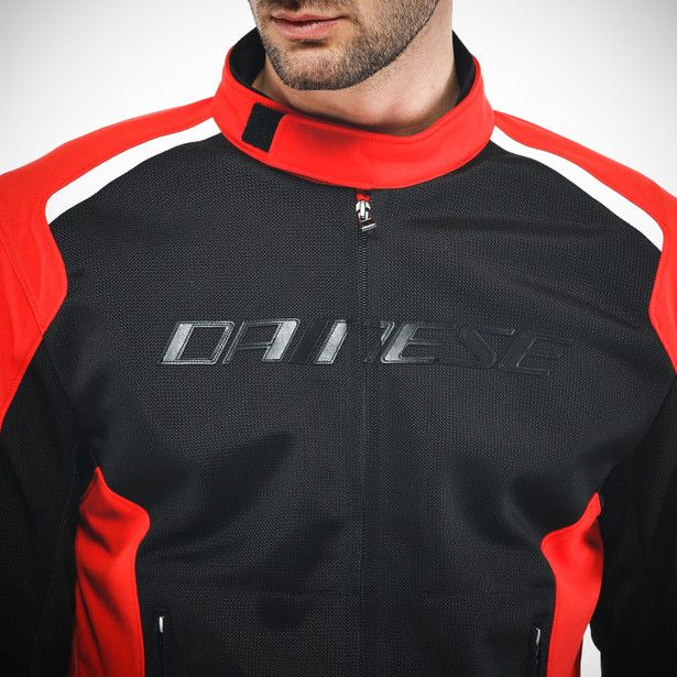 GIACCA ESTIVA DAINESE HYDRAFLUX 2 ROSSO NERO