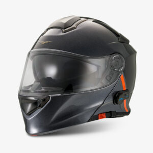 CASCO MOTO GUZZI NERO