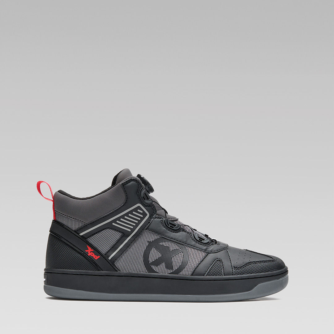 SNEAKERS XPD MOTO FAST NERO ANTRACITE