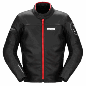 GIACCA IN PELLE SPIDI GENESIS ROSSO
