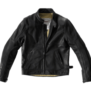 GIACCA IN PELLE SPIDI ROCK NERO
