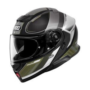 SHOEI NEOTEC 3 SHARPEN NERO VERDE TC-11