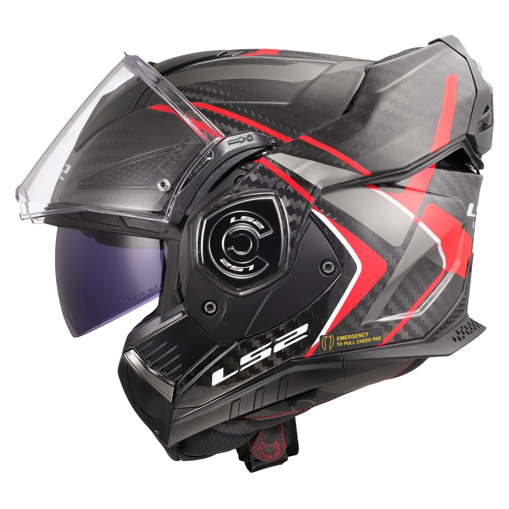 CASCO LS2 ADVANT-X CARBON FUTURE II RED