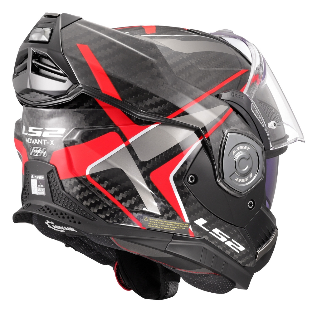 CASCO LS2 ADVANT-X CARBON FUTURE II RED