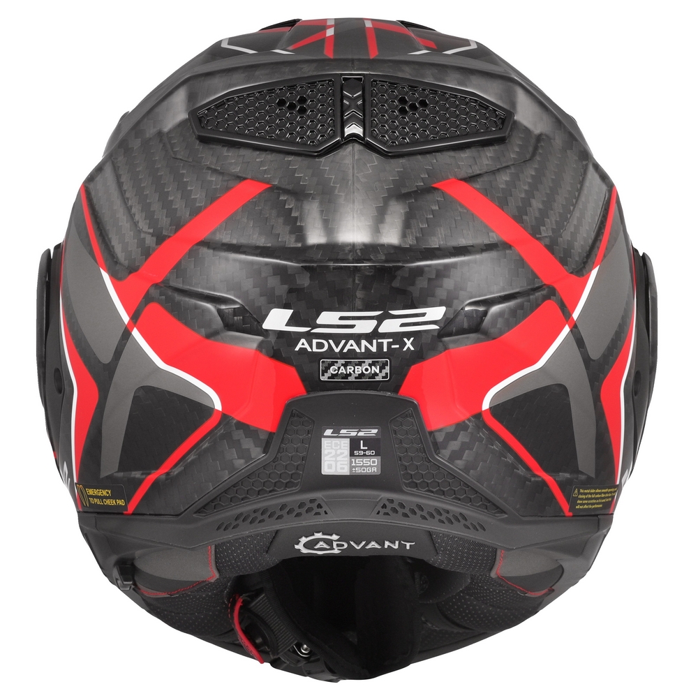 CASCO LS2 ADVANT-X CARBON FUTURE II RED