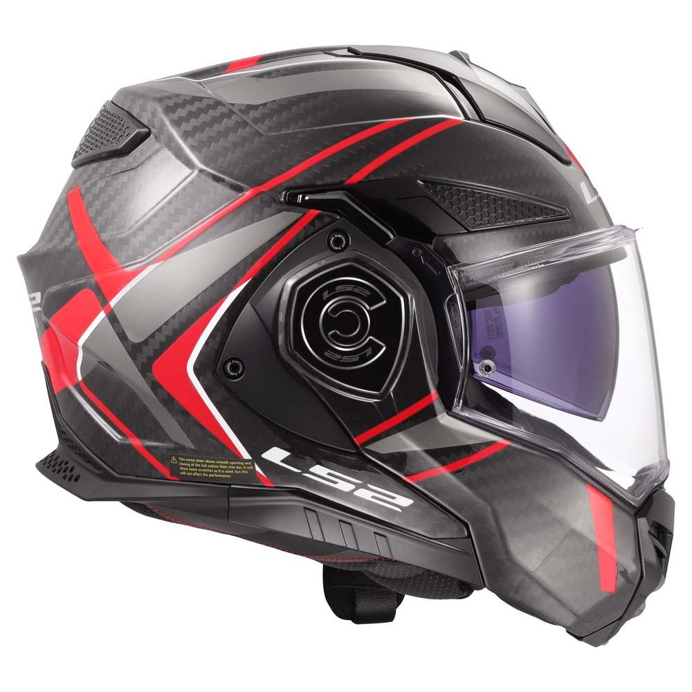 CASCO LS2 ADVANT-X CARBON FUTURE II RED