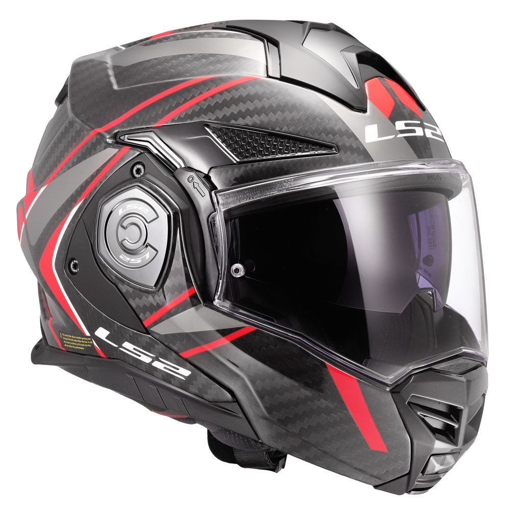 CASCO LS2 ADVANT-X CARBON FUTURE II RED